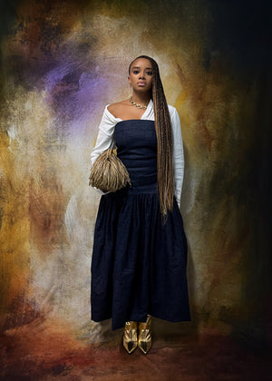 
                  
                    Load image into Gallery viewer, Bongue dress - Denim
                  
                