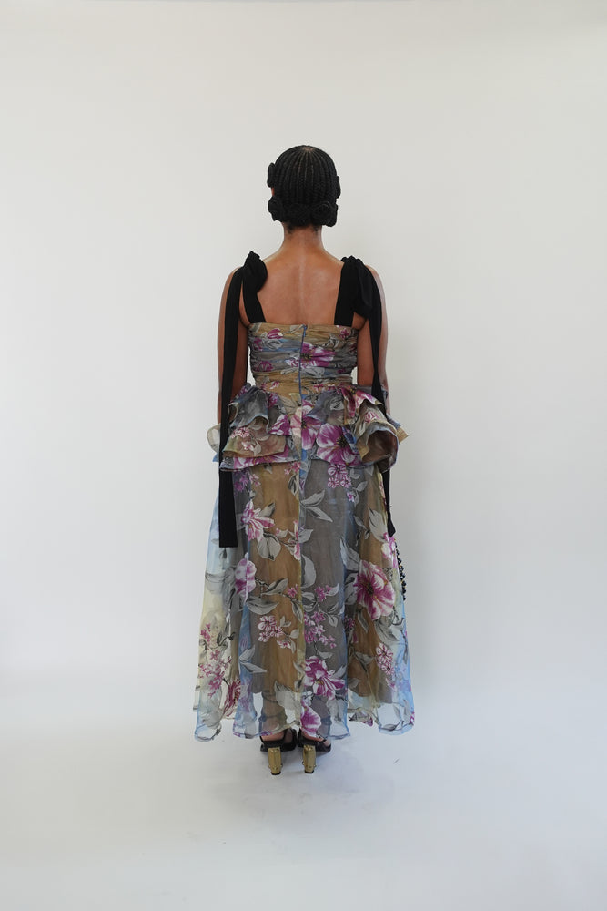 
                  
                    Load image into Gallery viewer, Itira dress - Blue hues
                  
                