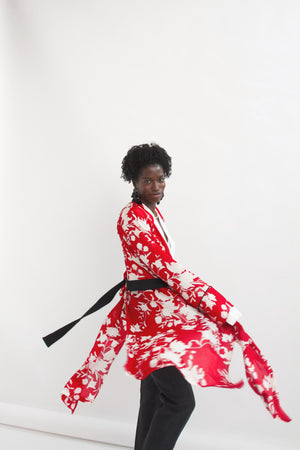 
                  
                    Load image into Gallery viewer, Nkoti kimono - Red
                  
                