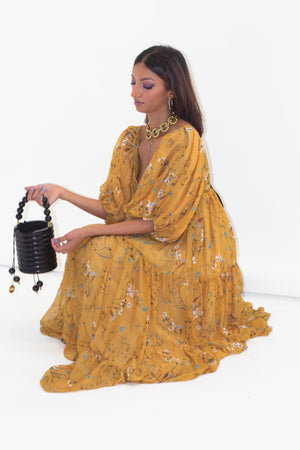 
                  
                    Load image into Gallery viewer, Kaba dress - Yellow
                  
                