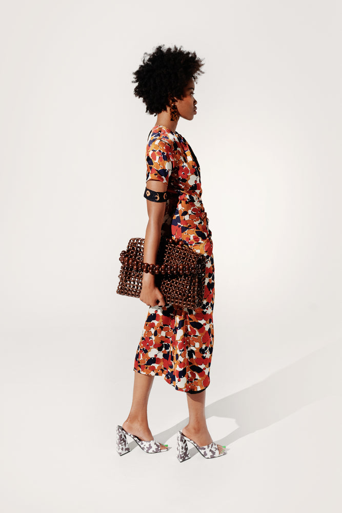 
                  
                    Load image into Gallery viewer, Kagne dress - Orange
                  
                